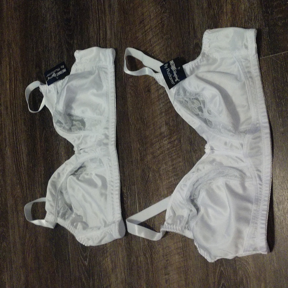 Plusform new women's wireless bras, pack of 2, size 38C